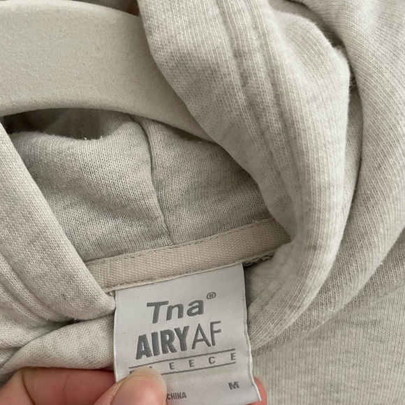Aritzia Tna Terry Fleece Perfect Hoodie - Picture 2 of 3